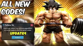 *NEW UPDATE* ALL WORKING UPDATE CODES FOR GYM LEAGUE! ROBLOX GYM LEAGUE CODES!