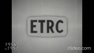 Educational Television and Radio Center (ETRC) 3rd Logo (Jan. 1 to Dec. 31, 1955)