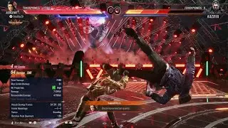 TEKKEN 8 Azucena Wall to Wall combo