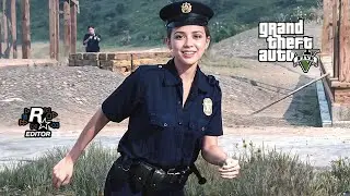 【GTAV】熱波でトロける ロスサントス市警察〔GTAV Rockstar Editor〕