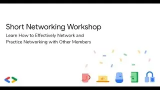 Networking Workshop Event #1 (Thursday 8 October 2020)