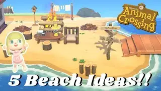 5 Beach Ideas for ACNH!! Design Tips and Tricks