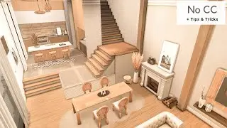 The Sims 4 Townhouses Part 2 | No CC | Stop Motion Speedbuild