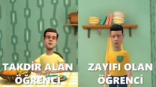 Takdir alan öğrenci vs Karnesinde zayıf olan öğrenci