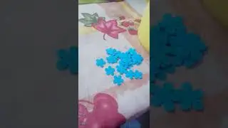 цветочек незабудки ( заготовочки) из иранского фоамирана