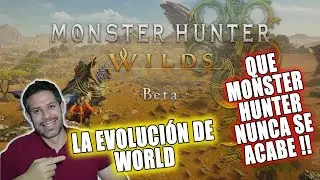 Probé la BETA MONSTER HUNTER WILDS y quedé Sorprendido!!