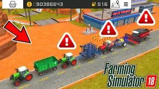 Washing All Vehicles in Farming Simulator 18, Fs18 Gameplay | Timelapse #skullgaming #new #washing