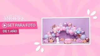 Set para foto de1 año