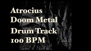 Unsightly Doom / Stoner / Sludge Metal Drum Track 100 bpm