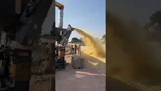 Cracking corn in the Fall