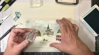 Yuletide Village Card