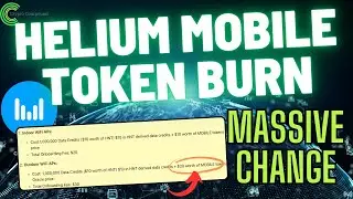 HIP96 WILL CHANGE HELIUM FOREVER! MOBILE TOKENOMICS BURN STARTS ON MONDAY!