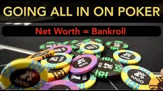 Risking my Net Worth to Become a Poker Pro - Vlog 1