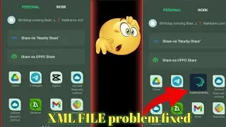 How To Solve Alight Motion Not Showing In Share Option| Xml File Share Problem Fixed| SOLUTION 2024