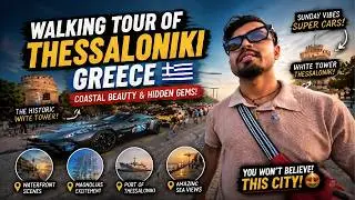 Thessaloniki, Greece || Exploring the Coastline in 360° 4K