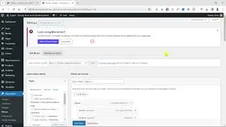 Grogin - Primary Navigation Menu Settings