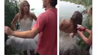 Behind the Scenes at the Swan Lake Photo Shoot