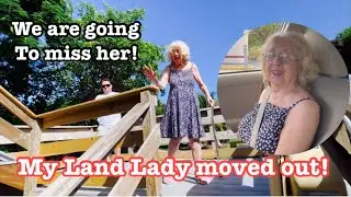 OUR LANDLADY IS MOVING OUT|DRIVING HER TO HER NEW HOUSE|mamalanlanslife