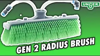 Unger's NEW Radius Brush - A 90 Degree Clean!