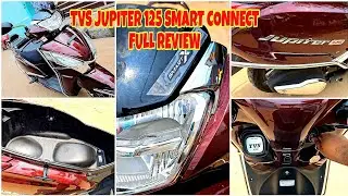 Tvs jupiter 125 smartconnect full review.