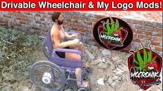 Drivable Wheelchair & My Logo Mod 1.1.420 | 7 Days to Die [a21] Mods