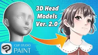 Draw MANGA with CLIP STUDIO PAINT Ver.2.0 3D models