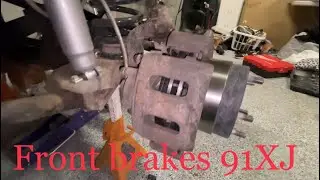 Front Brakes on a Jeep Cherokee 1984 to 2001￼