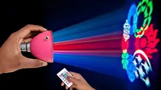 How To Make Remote Control Disco Bulb//How to Make Disco Bulb//Disco Bulb Kaise Banaye//Ankitjugadu