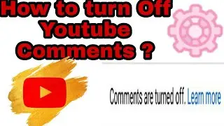 How to turn off youtube comments | Step by Step |