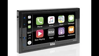 BOSS Audio Systems BVCP9685A Apple CarPlay Android Auto Car Multimedia Player review