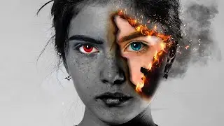 Fire Face Editing | Picsart Mobile Editing Ideas