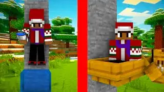 Я исполнил ТРЮКИ ДРИМА в Майнкрафт! NV Minecraft