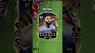 93 TOTS Lacazette Player Review EA FC 24!