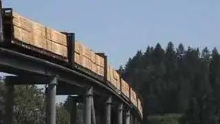Weyerhaeuser Company Lumber Train