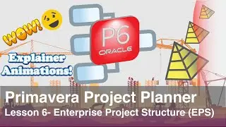 Primavera Project Planner P6 : Lesson No. 6 - How to add an Enterprise Project Structure (EPS)