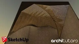 parametric ceiling design in sketchup | architutors