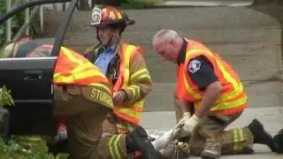 Raw Footage: Head-On Crash
