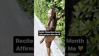 Successful New Month Affirmations! Visit my page for the full video. Happy New Month #wellness