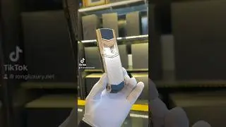Vertu Signature S Clous De Paris Gold Độ Vỏ