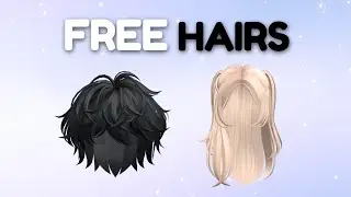 Collect for UGC CODES + 🖤Messy Swept Hairstyle & 💖Cute Long Pigtails