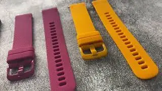 18mm 20mm 22mm Watch Strap For Garmin Venu 3/3s/2/2s Silicone