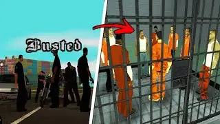 What happens if CJ goes to Prison👮 in GTA San Andreas? ( secret cutscene)