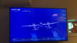 VIRGIN GALACTIC SPACE LAUNCH WITH RICHARD BRANSON ABOARD