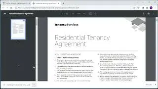Tenancy Agreement Creation