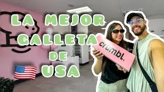 La galleta más VIRAL de todo Estados Unidos? | Crumbl Cookie 🇺🇸
