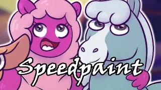 Speedpaint of the Centaurworld Cast