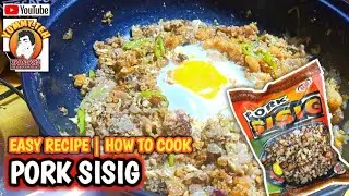 How to cook SPECIAL PORK SISIG with Egg using MJB PORK SISIG in an Instant