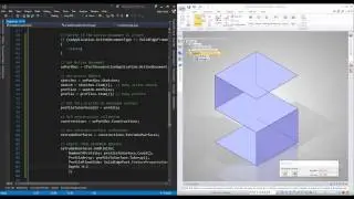 Solid Edge Macro Tutorial with C# - 20 - Create a Surface Extrusion