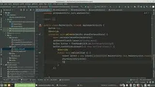 change activity using intent - Tutorial Android Studio Dengan Java