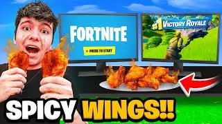 Every Death In Fortnite I Eat a Spicier Wing!
